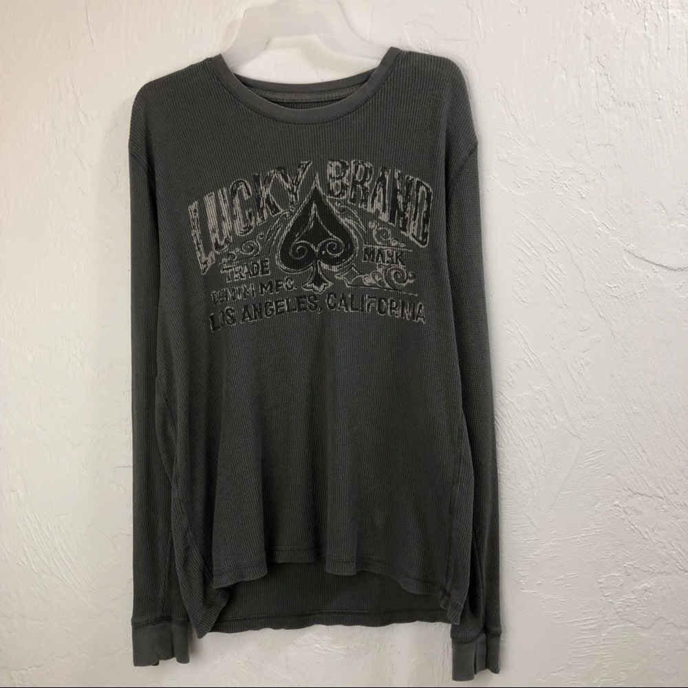 Lucky Brand Vintage Inspired Thermal Long Sleeve